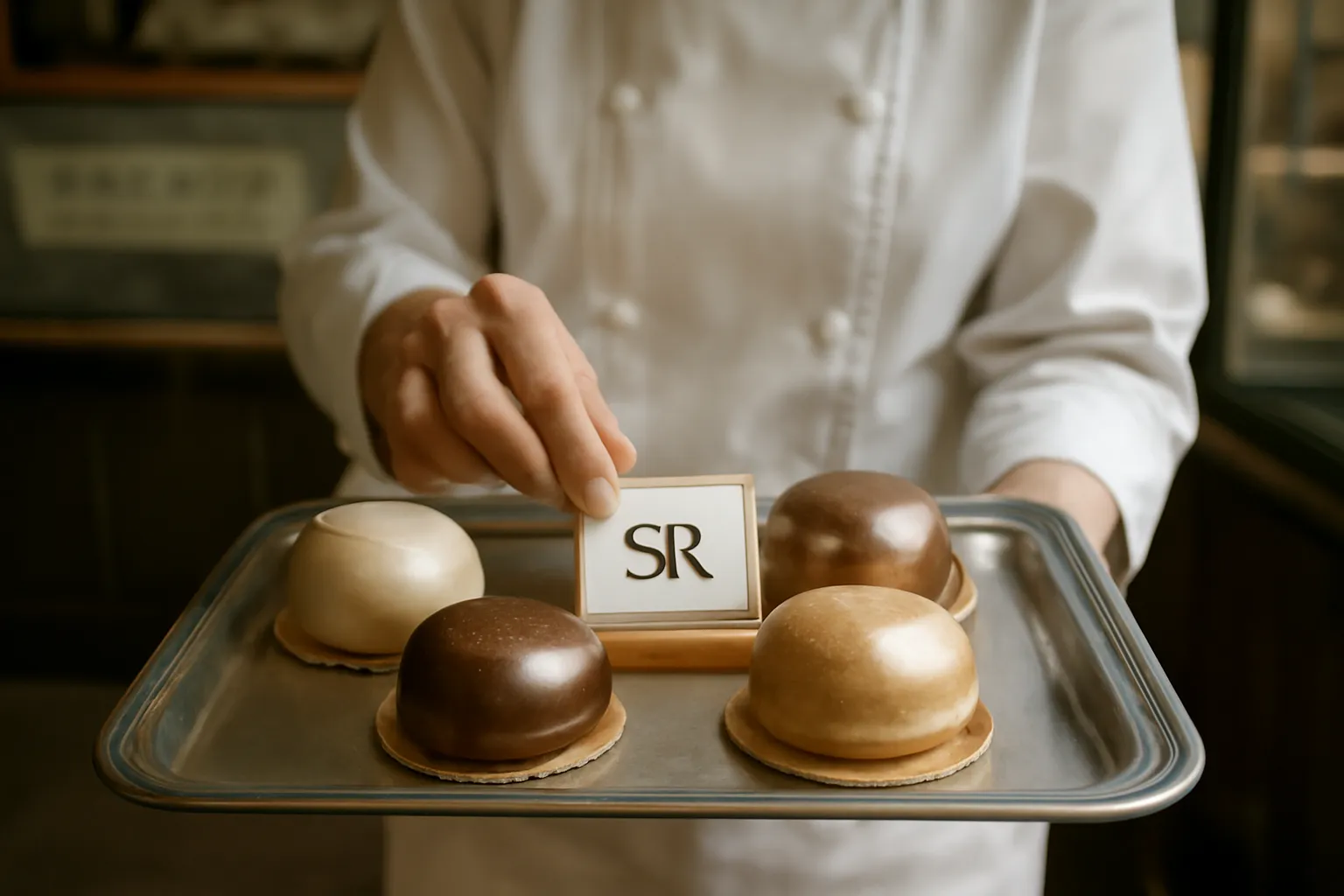 Personalização de doces espelhados para casamentos e eventos corporativos